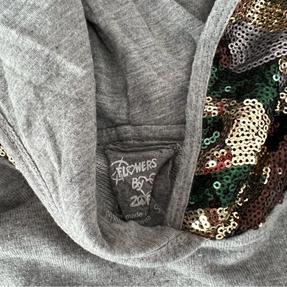 Flowers by Zoe Sequin Camouflage Tracksuit Set